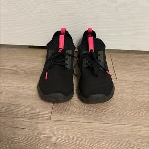 U.S. Polo Assn. Black and Pink Women's Sneakers